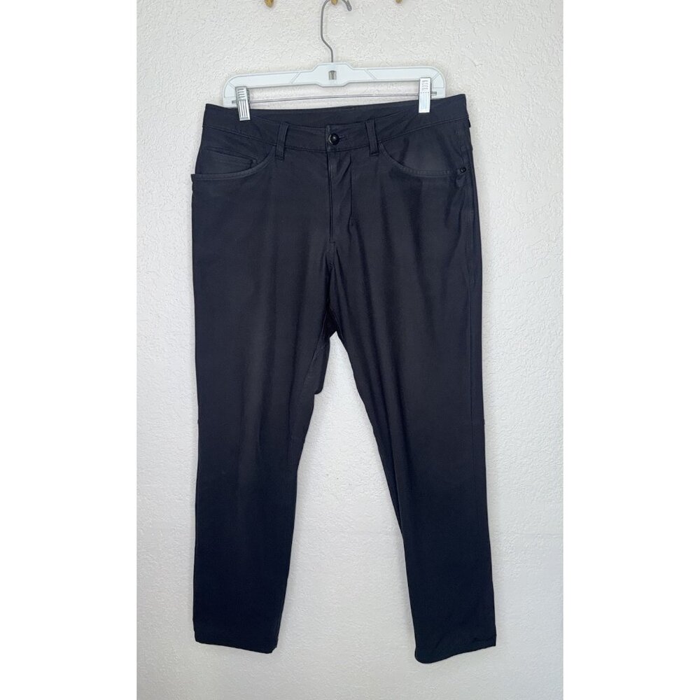 Lululemon ABC Classic Fit 5 Pocket Warpstreme Pant Men's 32x31 Black Golf N